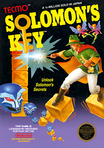Solomon's Key (USA) box art
